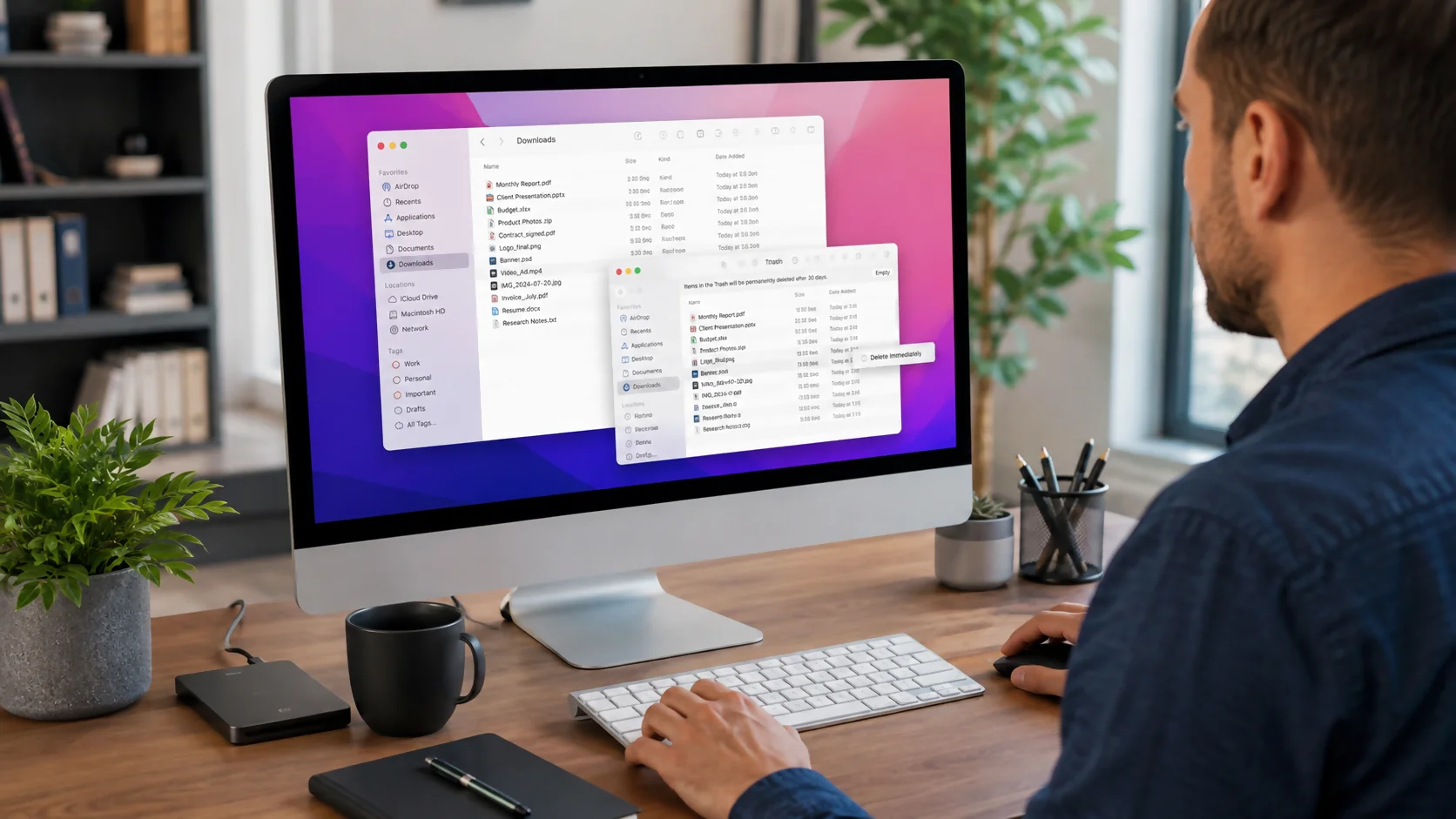 How to Delete Downloads on a Mac